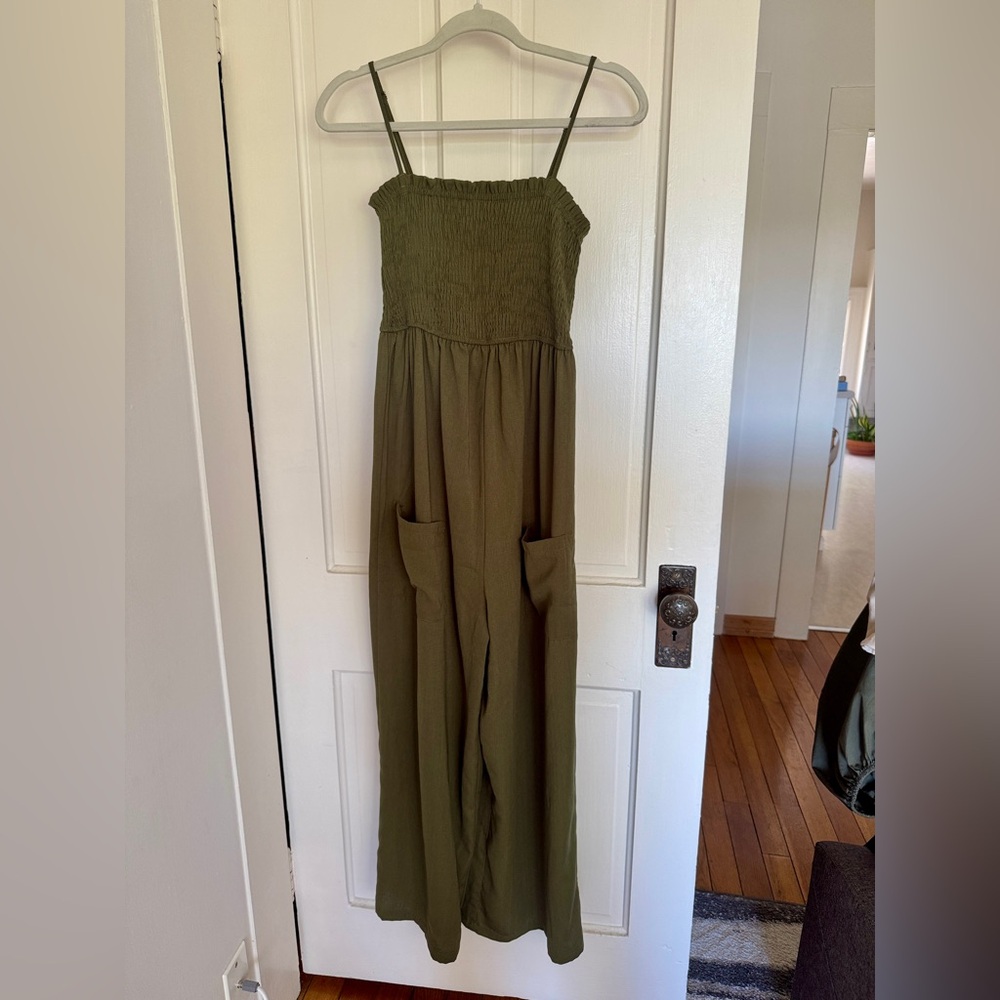 Target Olive Green Women's Jumpsuit